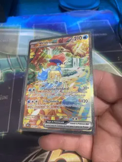 Pokemon Keldeo EX 2025 White Flare SIR Card 167/086 SV NM - Image 3