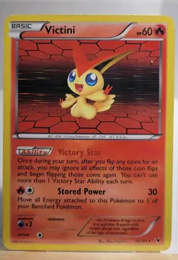 Victini 14/101 Noble Victories Holo Rare Pokemon TCG English 2011 - Image 1
