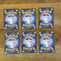 Pokemon TCG Mega Brave M1L Full Art AR Bundle X6 CARDS - Image 2