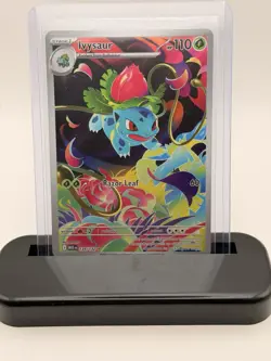 Pokemon TCG Ivysaur 134/132 Secret Rare Full Art Holo 110 HP Stage 1 ENG - Image 1