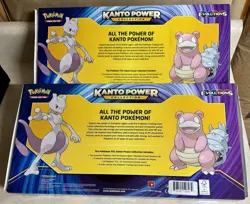 Pokemon TCG Kanto Power Collection Box Sealed, XY Evolutions Mewtwo Slowbro Qty1 - Image 4