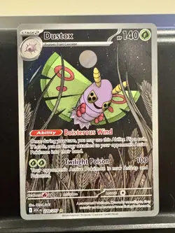 Pokemon TCG Dustox Ascended Heroes 220/217 Illustration Rare (IR) Near Mint (NM) - Image 3