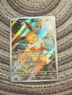EEVEE 173 HOLO FOIL [Full Art] - Promo - Pokemon Prismatic Evolutions ETB - Image 1