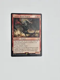 Cavern-Hoard Dragon Magic the Gathering Lord of the Rings - Image 1