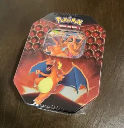 Pokemon TCG Hidden Fates Charizard-GX Tin Promo English 2019 Age 6+ - Image 1