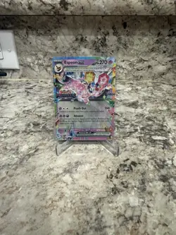 Espeon EX 034/131 Prismatic Evolutions Stamped Promo Pokemon TCG - Image 1