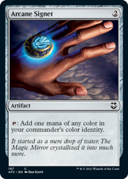 [1x] Arcane Signet - Near Mint, English - CMR Adventures in the Forgotten Realms - Image 1