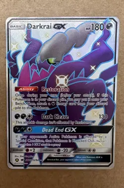 Pokemon TCG Darkrai GX sv70/sv94 Hidden Fates Hidden Fates NM - Image 1