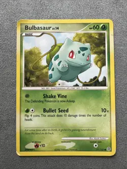 Bulbasaur 77/132 Secret Wonders Common Normal Pokemon TCG - Image 1