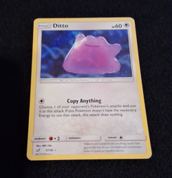 The Pokemon Company Ditto 17/18 Detective Pikachu Holo Rare (English) - Image 1