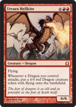 [1x] Utvara Hellkite Near Mint, English Return to Ravnica MTG Magic - Image 1