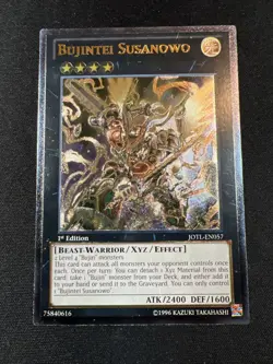 Yu-Gi-Oh! Bujintei Susanowo (NM) (UTR) JOTL-EN057 1st Edition Ultimate Rare - Image 1