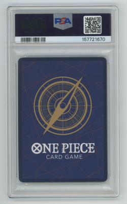 2026 ONE PIECE OP14-EB04-THE AZURE SEA'S SEVEN SPECIAL ALT ART SENGOKU PSA 10 - Image 2