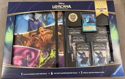 Disney Lorcana First Chapter Collector Set Bundle Box New Sealed Binder TCG UK - Image 1