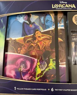 Disney Lorcana First Chapter Collector Set Bundle Box New Sealed Binder TCG UK - Image 4