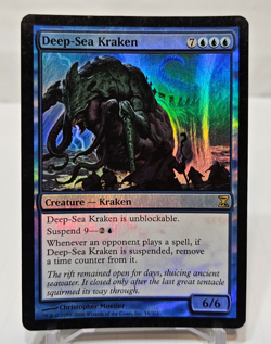 FOIL Deep-Sea Kraken Time Spiral MTG Magic the Gathering 7234 - Image 1