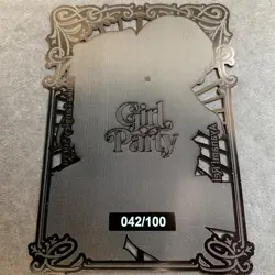 Goddess Story Gold METAL Card - Random Serial Number #/100! Rei Asuka Bikini - Image 5