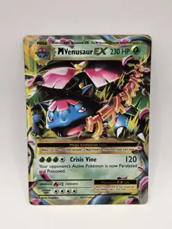 Pokemon TCG M Venusaur EX XY Evolutions 2/108 Mega Holo Rare Card - Image 1