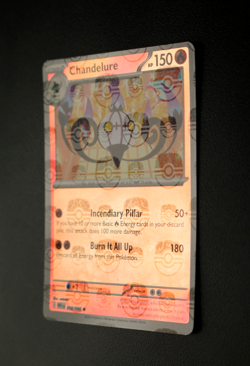 Pokemon Card - Chandelure 018/086 White Flare English Master Ball Reverse - NM ⭐ - Image 2