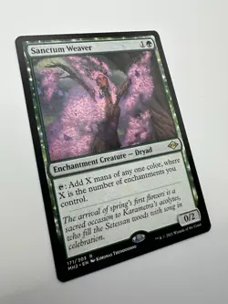 MTG TCG Sanctum Weaver Modern Horizons 2 Regular - Image 3