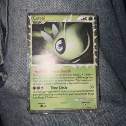 Celebi (Prime) 92/102 Triumphant Holo Basic English 2010 Pokemon TCG HP 60 - Image 1