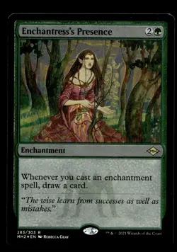 Enchantress's Presence (Foil Etched) 283 Foil R Modern Horizons 2 - Image 1