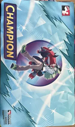 Pokemon Tcg N's Zoroark League Cup Champion Playmat Brand New - Image 1