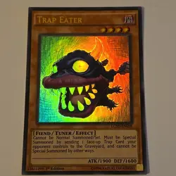 Yugioh Trap Eater LC5D-EN058 Ultra Rare 1st Ed - Image 1