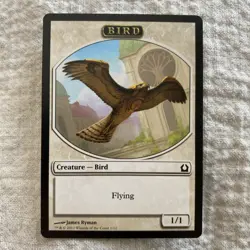 Magic The Gathering # Bird Token Creature-Bird 1/1 Wizards Of The Coast - Image 1