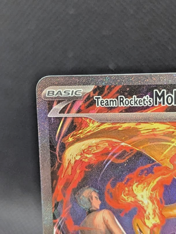 Team Rockets Moltres EX Destined Rivals Card 229/182 SIR Stamped Promo Pokemon - Image 2