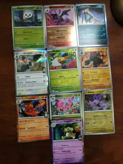 10 Card Pokemon Lot Holo, Reverse Holos Rare Exact Cards In Photos Tcg - Image 1
