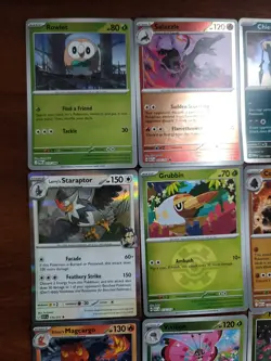 10 Card Pokemon Lot Holo, Reverse Holos Rare Exact Cards In Photos Tcg - Image 2