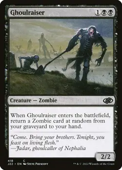 1x Ghoulraiser NM Eng MTG - Jumpstart 2022 - Image 1