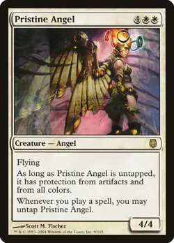 1x Pristine Angel NM Eng MTG - Darksteel - Image 1