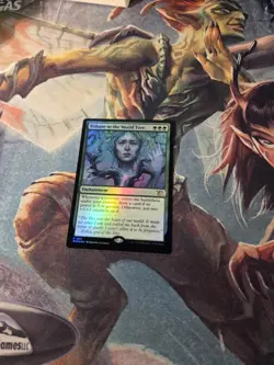 MTG Tribute To The World Tree (0211 *Foil* March Machine MT/NM Free Ship - Image 1