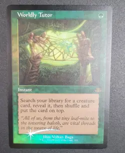 Worldly Tutor (Retro Frame) Dominaria Remastered Foil - Image 1