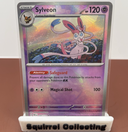 Pokemon TCG Sylveon 040/131 Prismatic Evolutions Pokeball Holo Rare 120 HP - Image 1