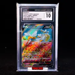Beedrill V SR S10P-069/067 Pokemon Card Japanese CGC 10 #1 - Image 1