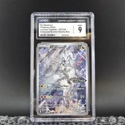 CGC 9 N's Reshiram 167/159 Journey Together Stamped Pokemon TCG - Image 1