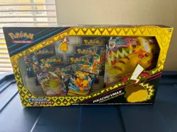 Pokemon TCG Sword & Shield Crown Zenith Pikachu VMAX Premium Collection Box New 820650851889 - Image 1