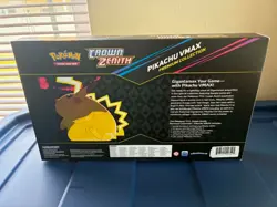Pokemon TCG Sword & Shield Crown Zenith Pikachu VMAX Premium Collection Box New 820650851889 - Image 2