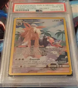 2019 Stoutland PSA 10 248/236 Pokemon TCG Cosmic Eclipse Secret Rare Full Art MT - Image 2