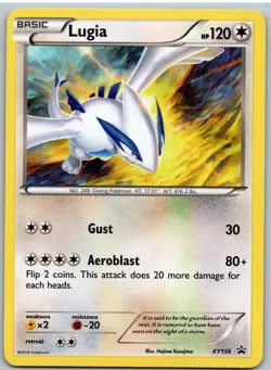 Lugia XY156 Holo Promo XY Promo Pokemon - Image 1