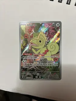 Pokemon Kecleon Illustration Rare Full Art Holo 213/191 Sv08 70 HP - Image 1