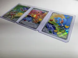Pokemon First Partner Illustration Collection Series 1 Kanto Gen 1 Starters Set - Image 3