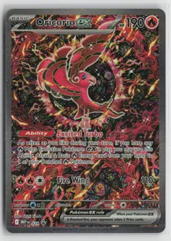 Oricorio ex 024 Holo Promo ME: Mega Evolution Promo Pokemon NM - Image 1