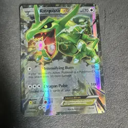 The Pokemon Company Rayquaza EX Ultra Rare Holo Roaring Skies 75/108 English - Image 1