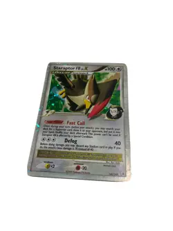 POKEMON TCG STARAPTOR FB LV. X 147/147 2009 PSA GRADEABLE GREAT CONDITION - Image 1