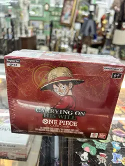 One Piece English OP-13 Carrying on His Will Factory Sealed Booster Box 🔥 - Image 1