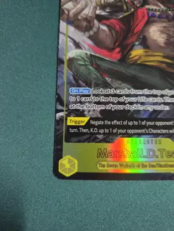 OP16-119 Marshall D Teach Alt Art SEC The Time Of Battle One Piece TCG English - Image 5